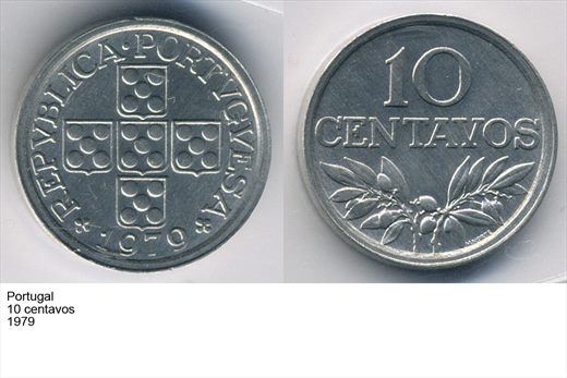 Portugal - Centavo 10 - 1979 - G6 A1 H11 L5C6