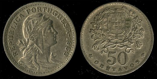 Portugal - Centavo 50 - 1959 - G5 A1 H06 L6C4