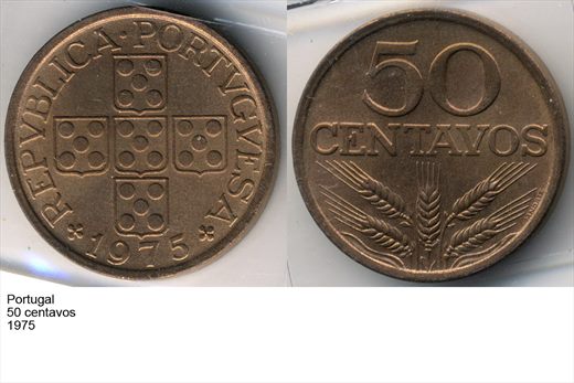 Portugal - Centavo 50 - 1975 - G6 A1 H09 L7C1
