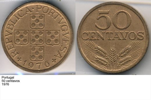 Portugal - Centavo 50 - 1976 - G6 A1 H09 L7C2