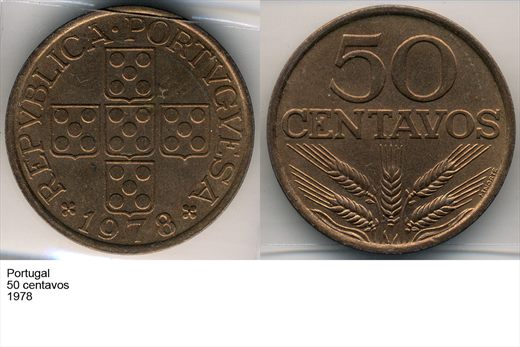 Portugal - Centavo 50 - 1978 - G6 A1 H09 L7C4