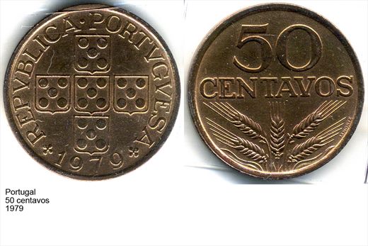 Portugal - Centavo 50 - 1979 - G6 A1 H09 L7C5