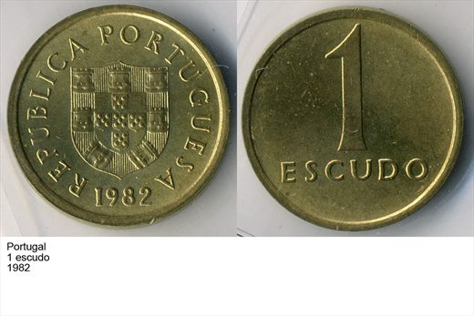 Portugal - Escudo 1 - 1982 - G6 A2 H01 L5C5