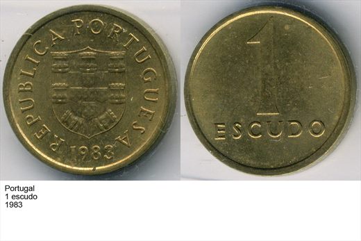 Portugal - Escudo 1 - 1983 - G6 A2 H01 L4C1
