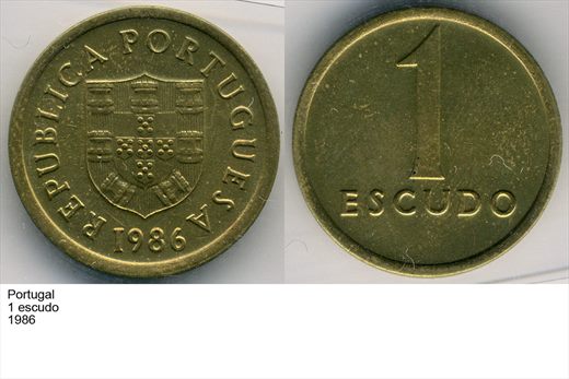 Portugal - Escudo 1 - 1986 - G6 A2 H01 L4C4