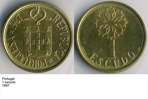 Portugal - Escudo 1 - 1987 - G6 A2 H01 L4C6