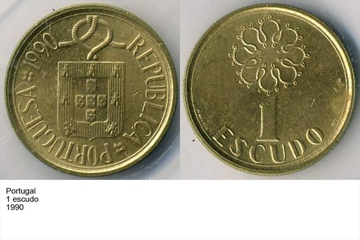 Portugal - Escudo 1 - 1990 - G6 A2 H01 L3C3