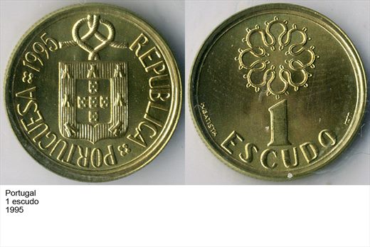 Portugal - Escudo 1 - 1995 - G6 A2 H01 L2C2