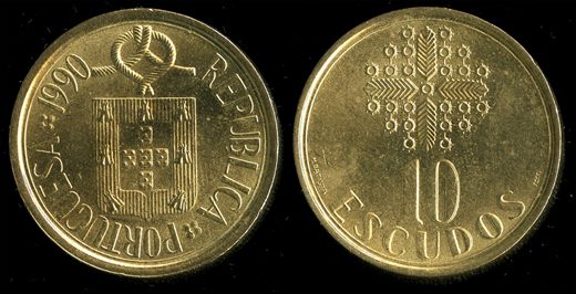 Portugal - Escudo 10 - 1990 - G5 A1 H10 L4C2