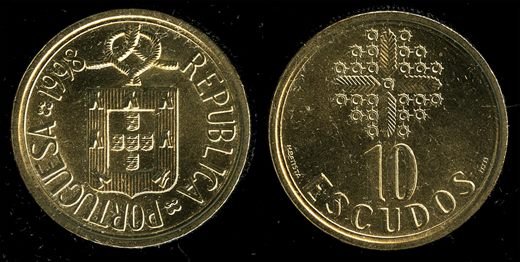 Portugal - Escudo 10 - 1998 ()