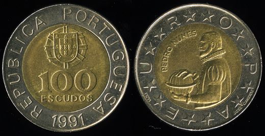 Portugal - Escudo 100 - 1991 - G5 A1 H08 L3C5