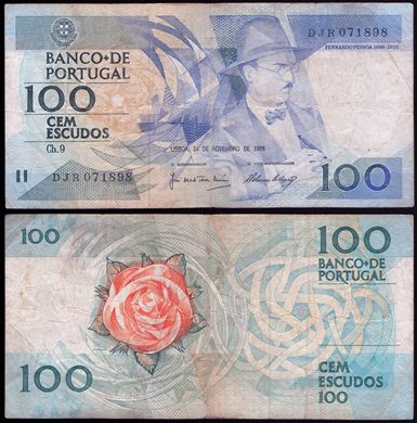 Portugal - Escudo 100 - 1988-10-24 djr