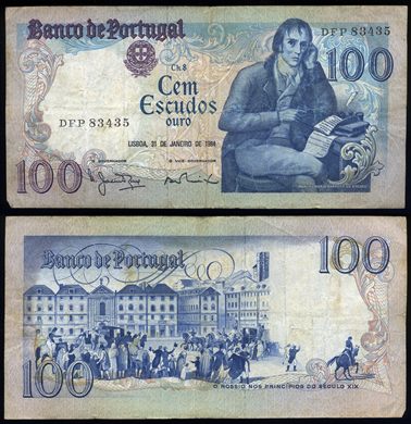 Portugal - Escudo 100 - 1984-01-31 - Serie DFP