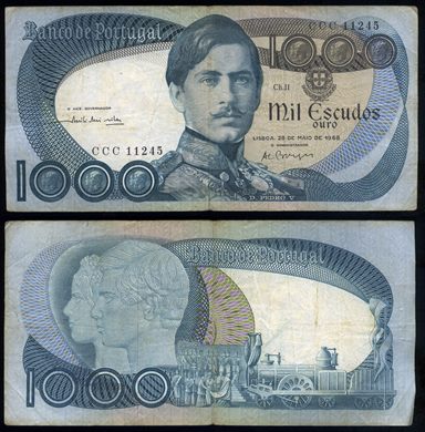 Portugal - Escudo 1000 - 1968-05-28 - Serie CCC