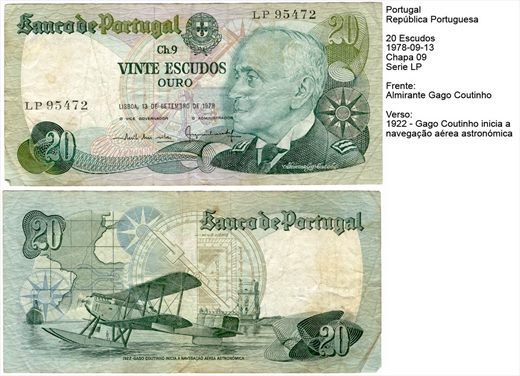 Portugal - Escudo 20 - 1978-09-13 - LP