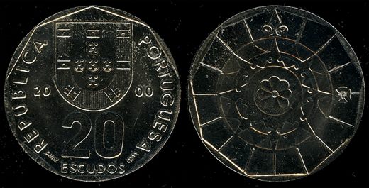 Portugal - Escudo 20 - 2000