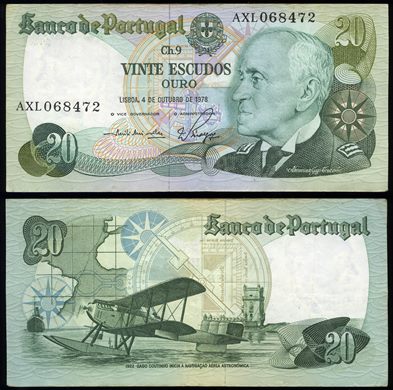 Portugal - Escudo 20 - 1978-10-04 - AXL