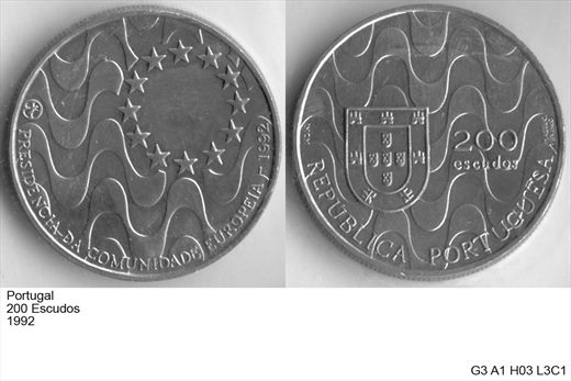 Portugal - Escudo 200 - 1992 - Presidencia da Comunidade Europeia