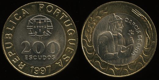Portugal - Escudo 200 - 1997 - G4 A1 H08 L5C2