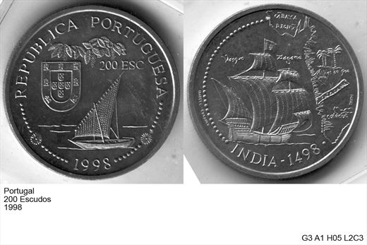 Portugal - Escudo 200 - 1998 - G3 A1 H05 L2C3