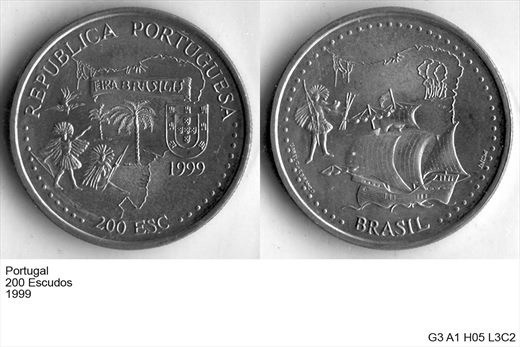 Portugal - Escudo 200 - 1999 - G3 A1 H05 L3C2