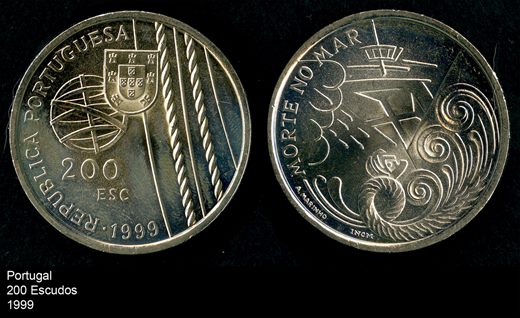 Portugal - Escudo 200 - 1999 - Morte no Mar