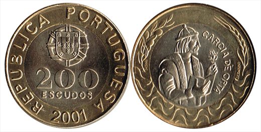 Portugal - Escudo 200 - 2001