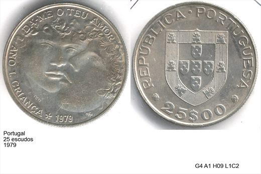 Portugal - Escudo 25 - 1979 - G4 A1 H09