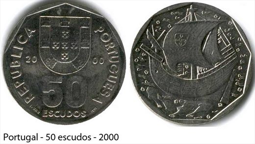 Portugal - Escudo 50 - 2000 ()