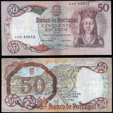Portugal - Escudo 50 - 1964-02-28 anp