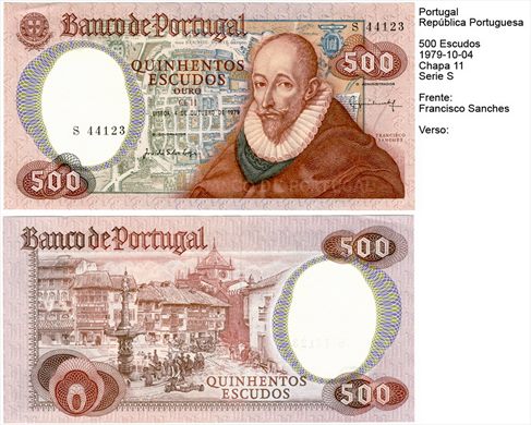 Portugal - Escudo 500 - 1979-10-04 - Serie S