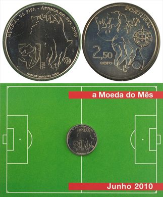 Portugal - Euro 2,50 - 2010 (Moeda do Mes Junho 2010)