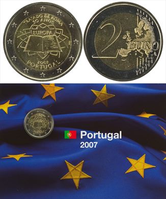 Portugal - Euro 2 - 2007 (2Eur Collection)