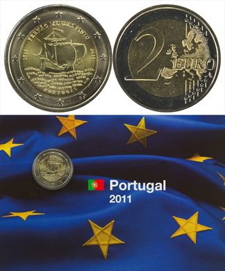 Portugal - Euro 2 - 2011 (2Eur Collection)