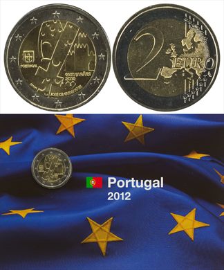 Portugal - Euro 2 - 2012 (2Eur Collection) (2)