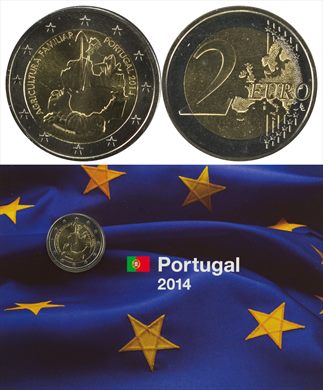 Portugal - Euro 2 - 2014 (2Eur Collection) (2)
