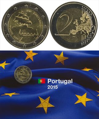 Portugal - Euro 2 - 2015 (2Eur Collection)