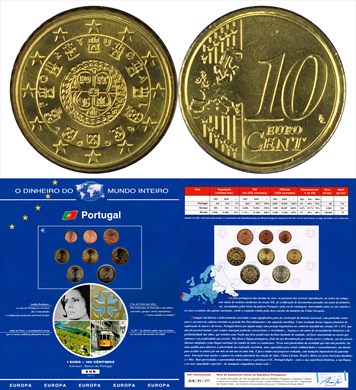 Portugal - Euro Cent 10 - 2009 DMI