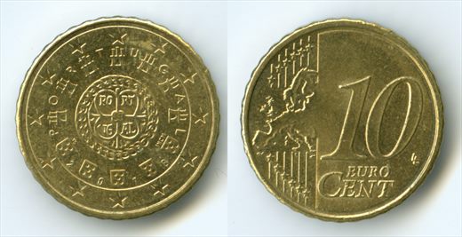 Portugal - Euro Cent 10 - 2018