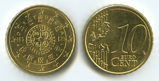 Portugal - Euro Cent 10 - 2021