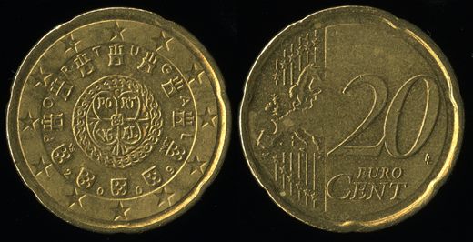 Portugal - Euro Cent 20 - 2009