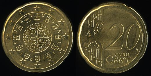 Portugal - Euro Cent 20 - 2015