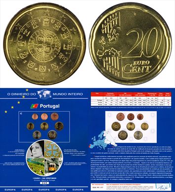 Portugal - Euro Cent 20 - 2011 DMI