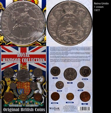 Reino Unido - crown 1 - 1977 (Royal Windsor Collection)