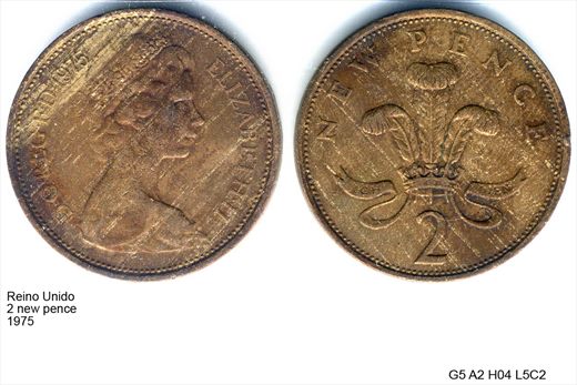 Reino Unido - New Pence 2 - 1975 - G5 A2 H04 L5C2