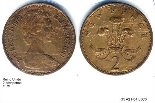 Reino Unido - New Pence 2 - 1979 - G5 A2 H04 L5C3