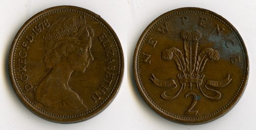Reino Unido - New pence 2 - 1978
