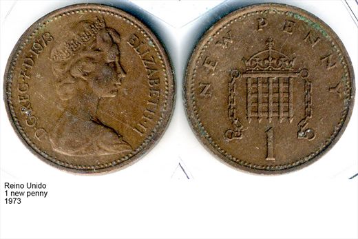 Reino Unido - New Penny 1 - 1973 - G6 A2 H07 L1C2