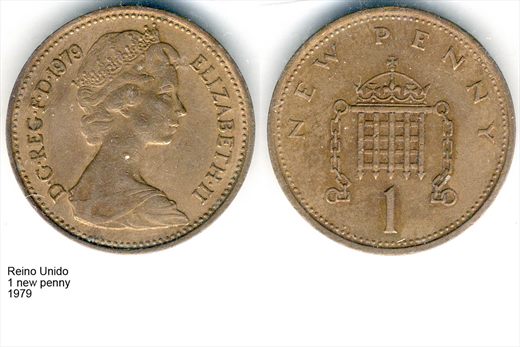 Reino Unido - New Penny 1 - 1979 - G6 A2 H07 L1C4