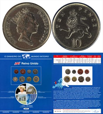 Reino Unido - Pence 10 - 1992 DMI